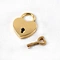 Heart-Shaped Spring Lock